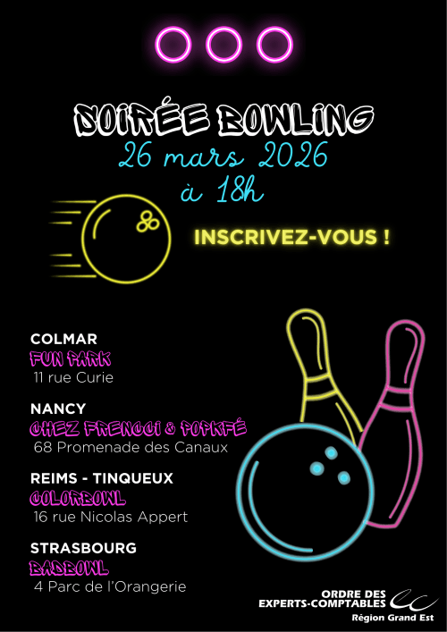 Affiche bowling 2026